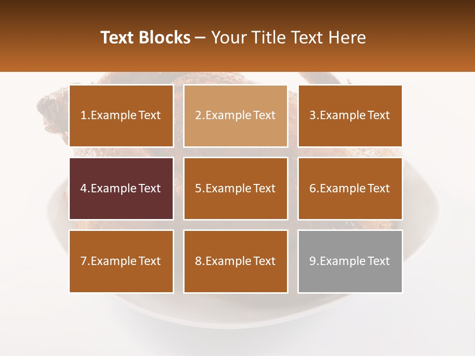 Gourmet Dinner Studio PowerPoint Template