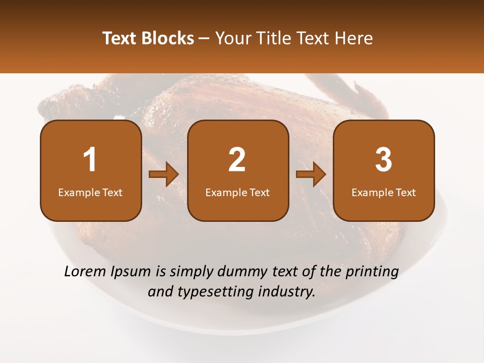 Gourmet Dinner Studio PowerPoint Template