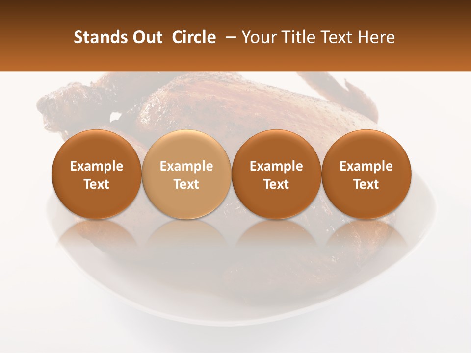 Gourmet Dinner Studio PowerPoint Template