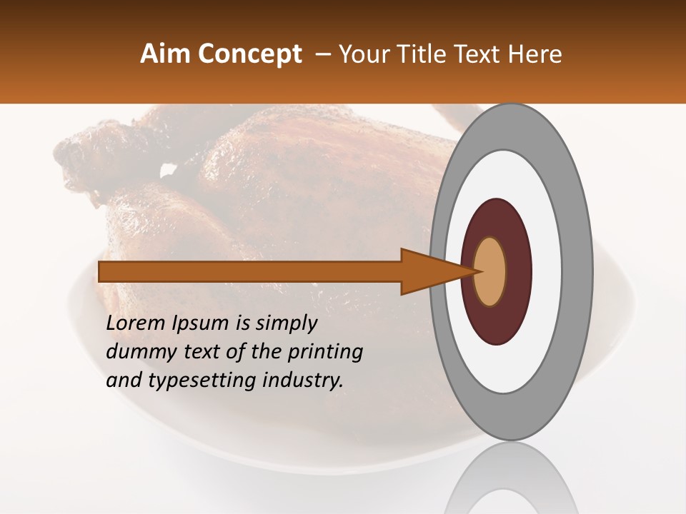 Gourmet Dinner Studio PowerPoint Template