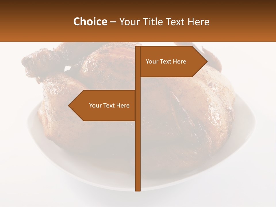 Gourmet Dinner Studio PowerPoint Template