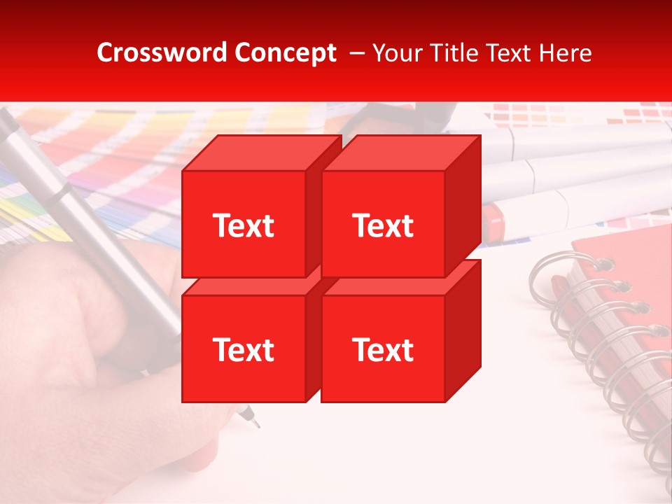 White Space Colour PowerPoint Template