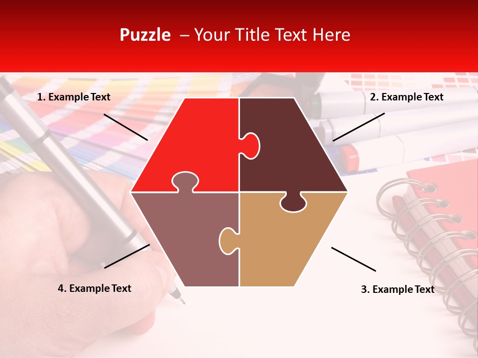 White Space Colour PowerPoint Template