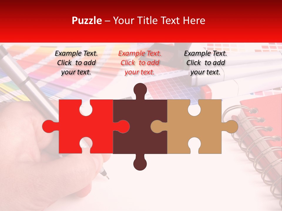 White Space Colour PowerPoint Template