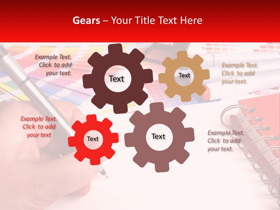 White Space Colour PowerPoint Template