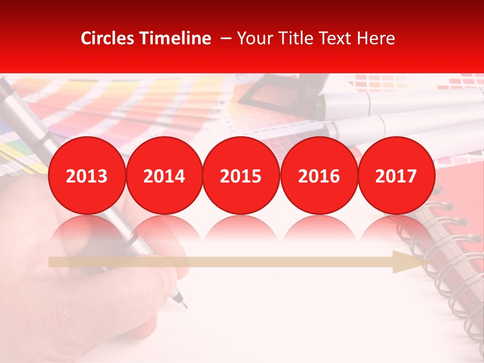 White Space Colour PowerPoint Template