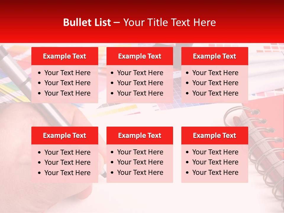 White Space Colour PowerPoint Template