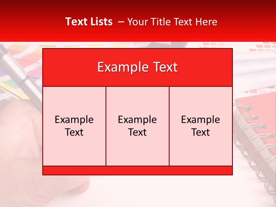 White Space Colour PowerPoint Template