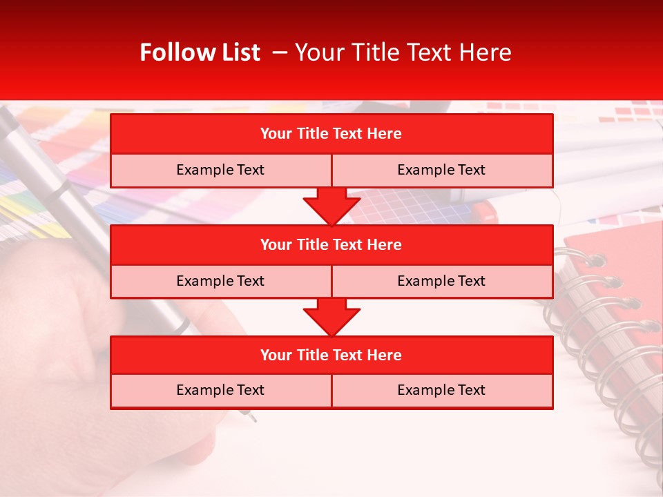 White Space Colour PowerPoint Template