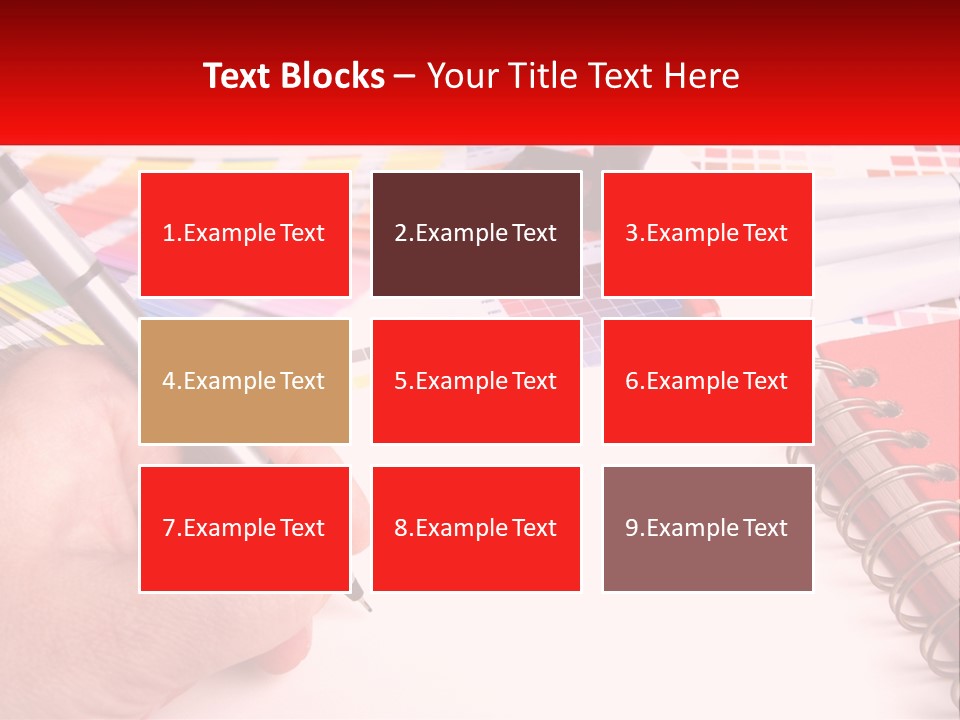 White Space Colour PowerPoint Template