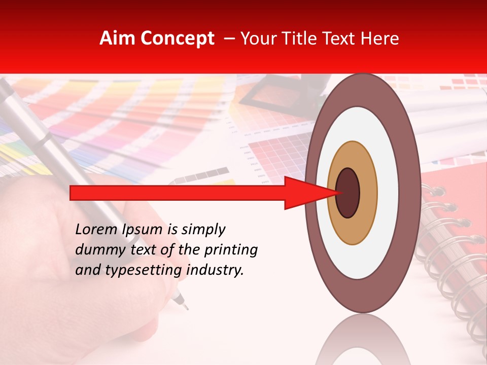 White Space Colour PowerPoint Template