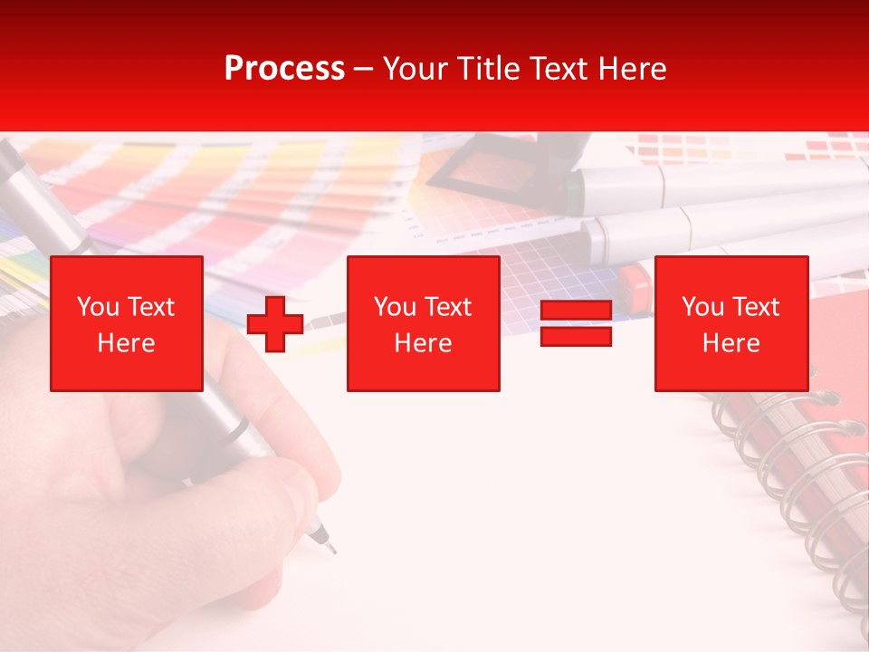 White Space Colour PowerPoint Template