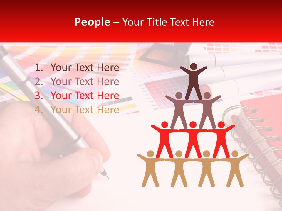 White Space Colour PowerPoint Template