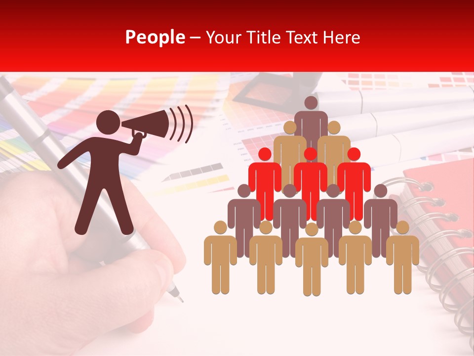 White Space Colour PowerPoint Template