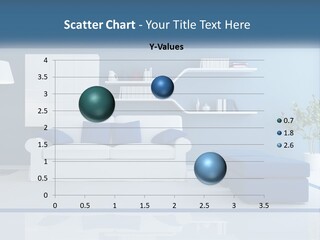 Vase Cushion Shelves PowerPoint Template