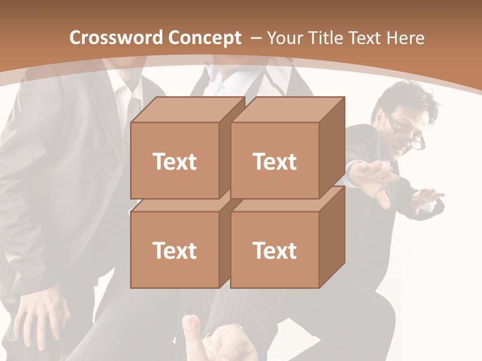 Joyful Happiness Partnership PowerPoint Template
