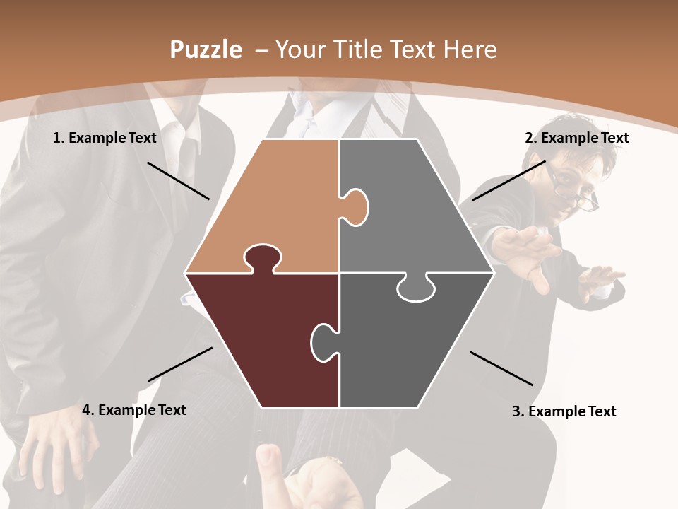 Joyful Happiness Partnership PowerPoint Template