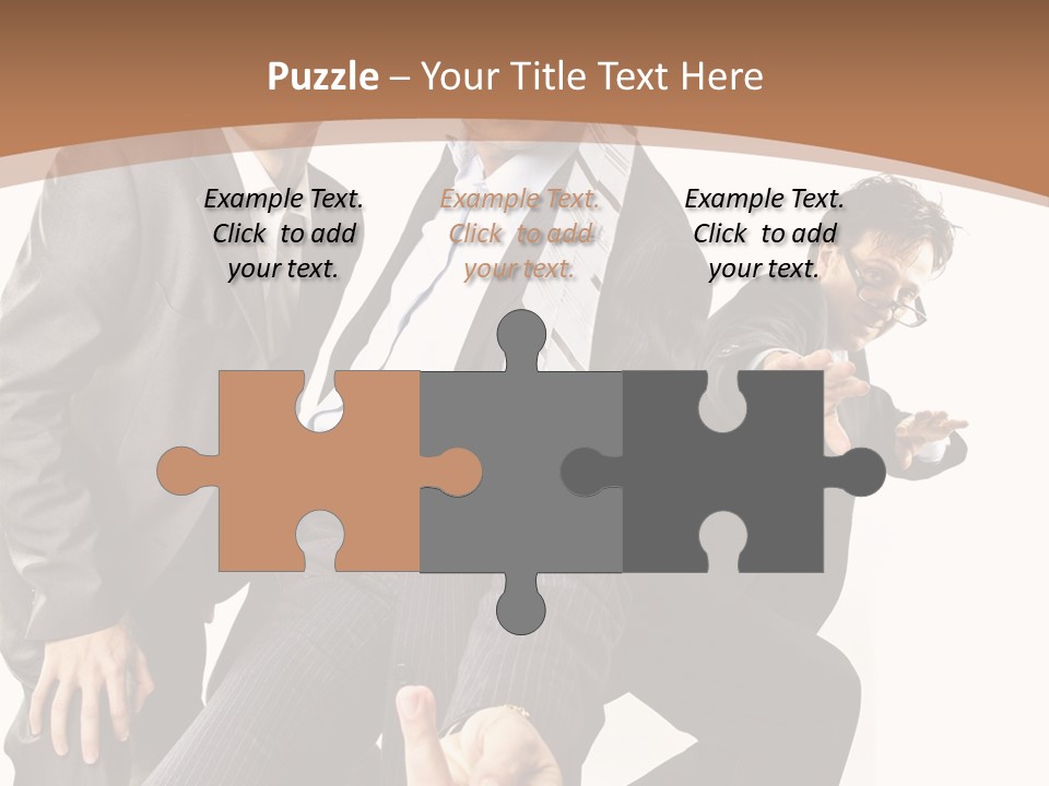 Joyful Happiness Partnership PowerPoint Template