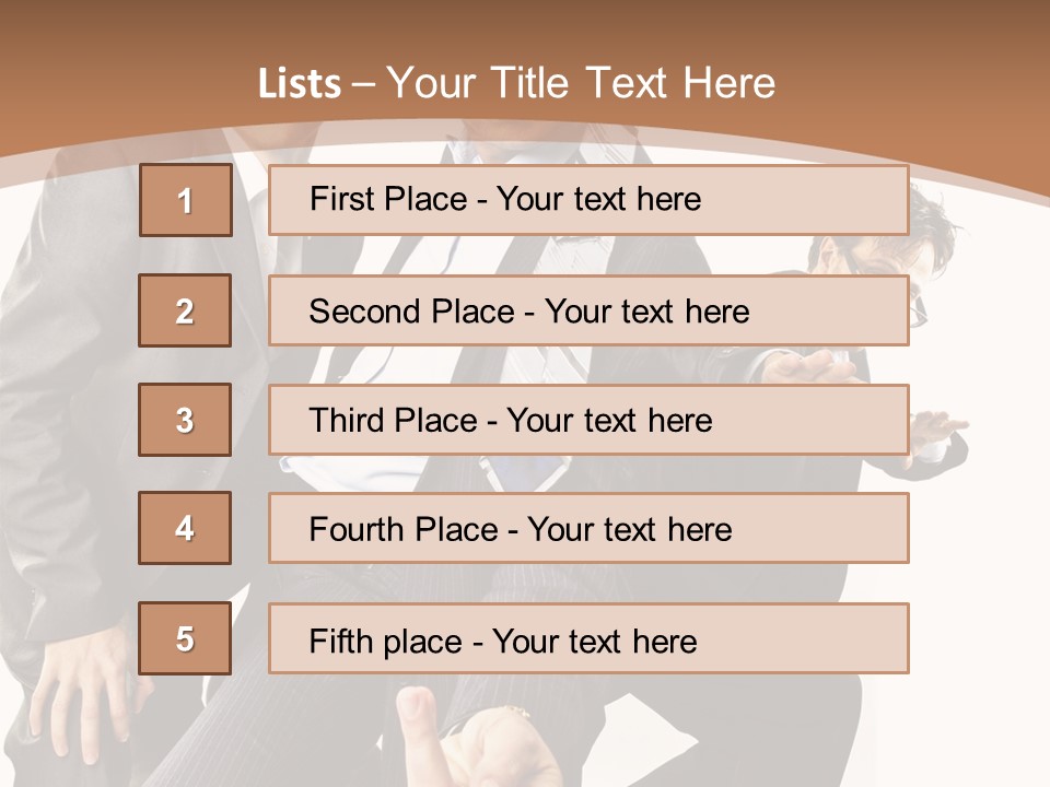 Joyful Happiness Partnership PowerPoint Template
