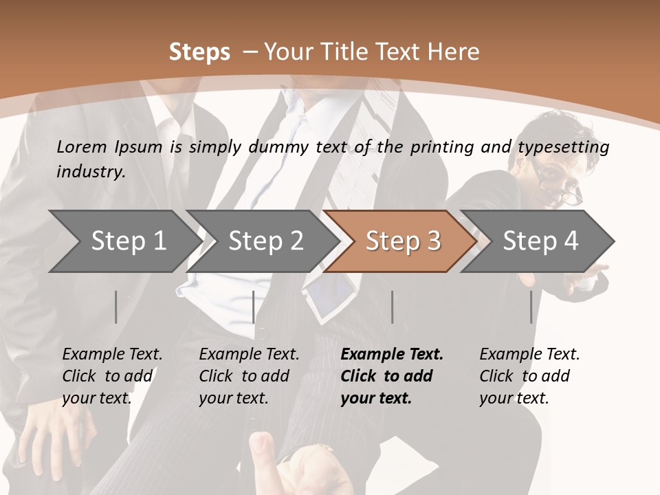 Joyful Happiness Partnership PowerPoint Template