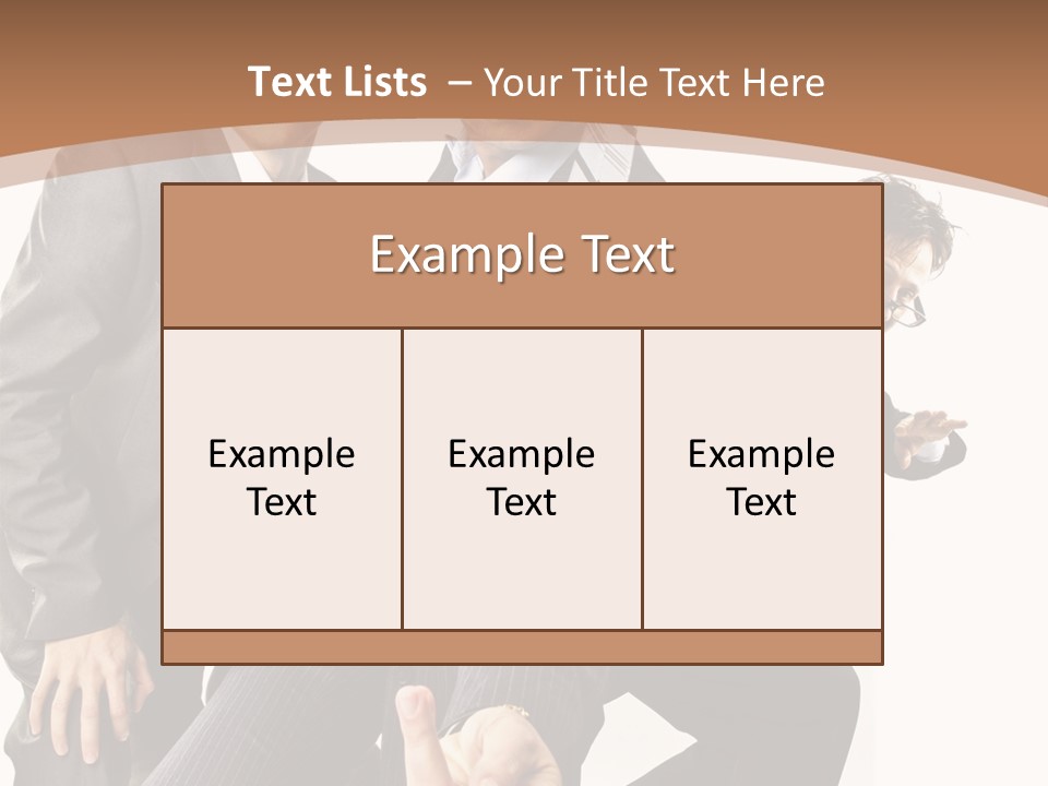 Joyful Happiness Partnership PowerPoint Template