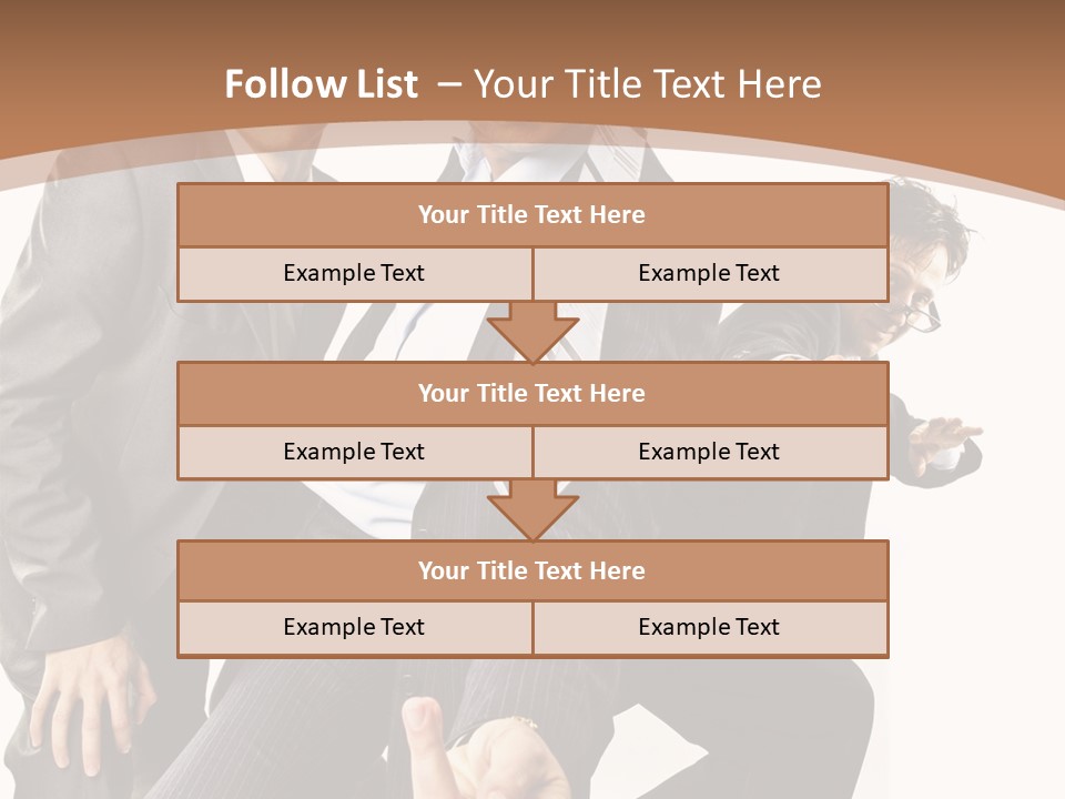 Joyful Happiness Partnership PowerPoint Template