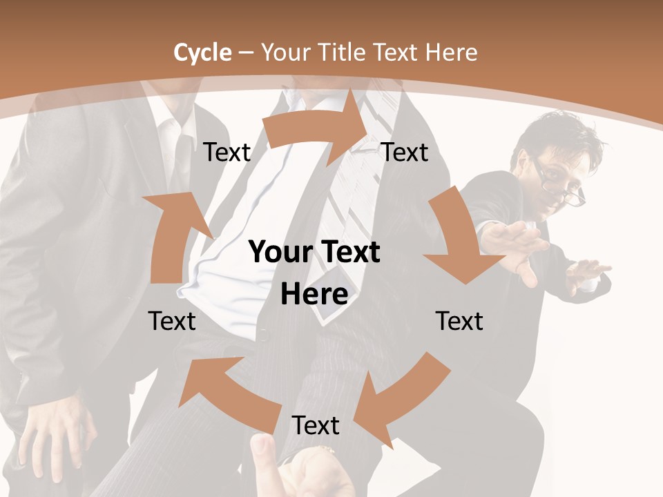 Joyful Happiness Partnership PowerPoint Template
