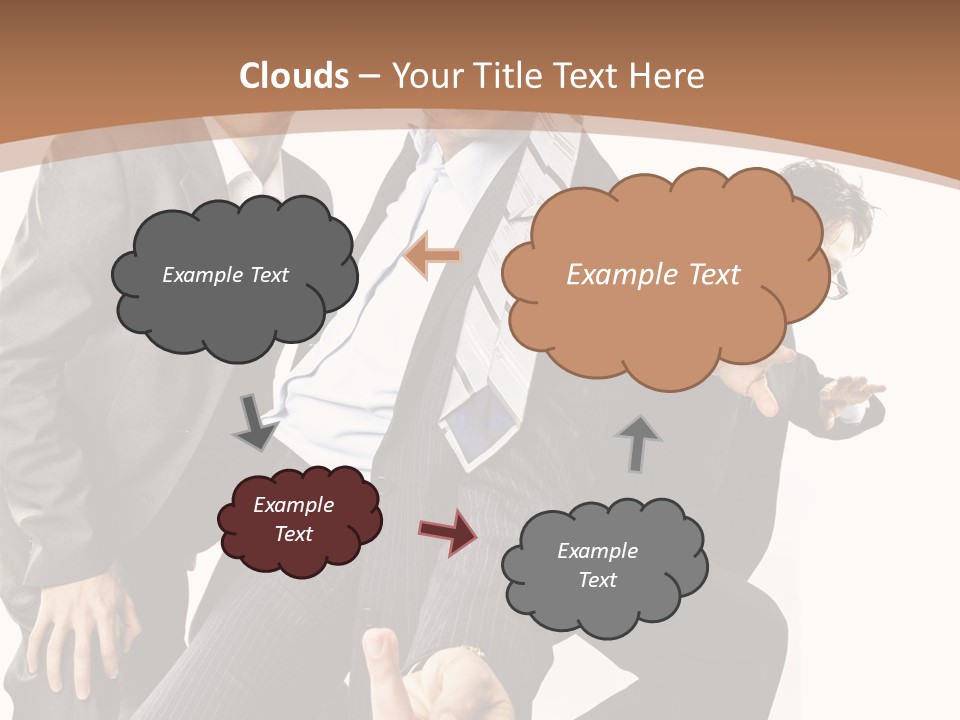 Joyful Happiness Partnership PowerPoint Template
