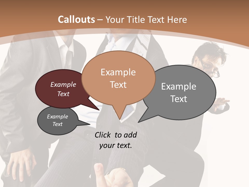 Joyful Happiness Partnership PowerPoint Template