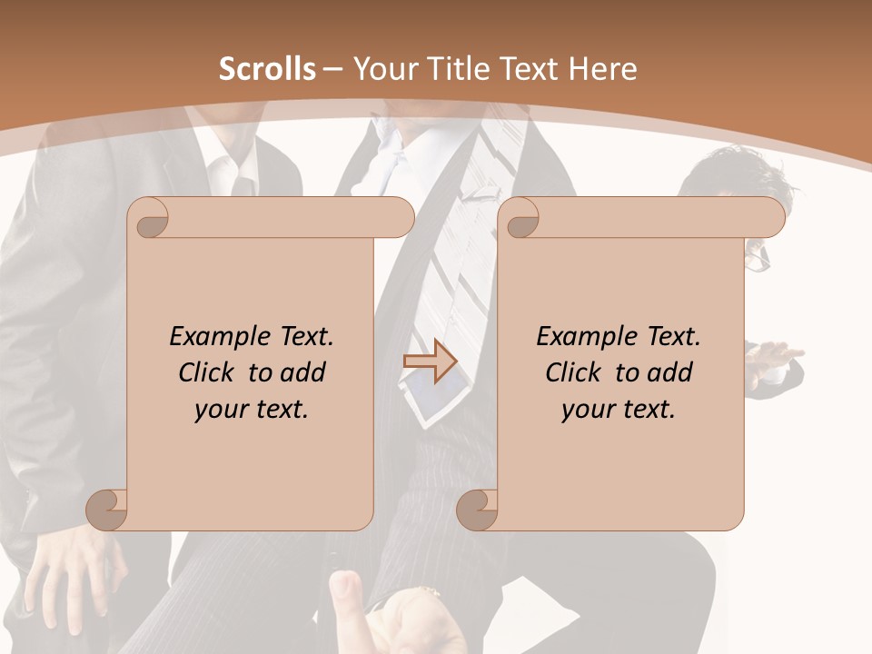 Joyful Happiness Partnership PowerPoint Template