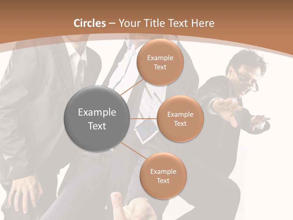 Joyful Happiness Partnership PowerPoint Template