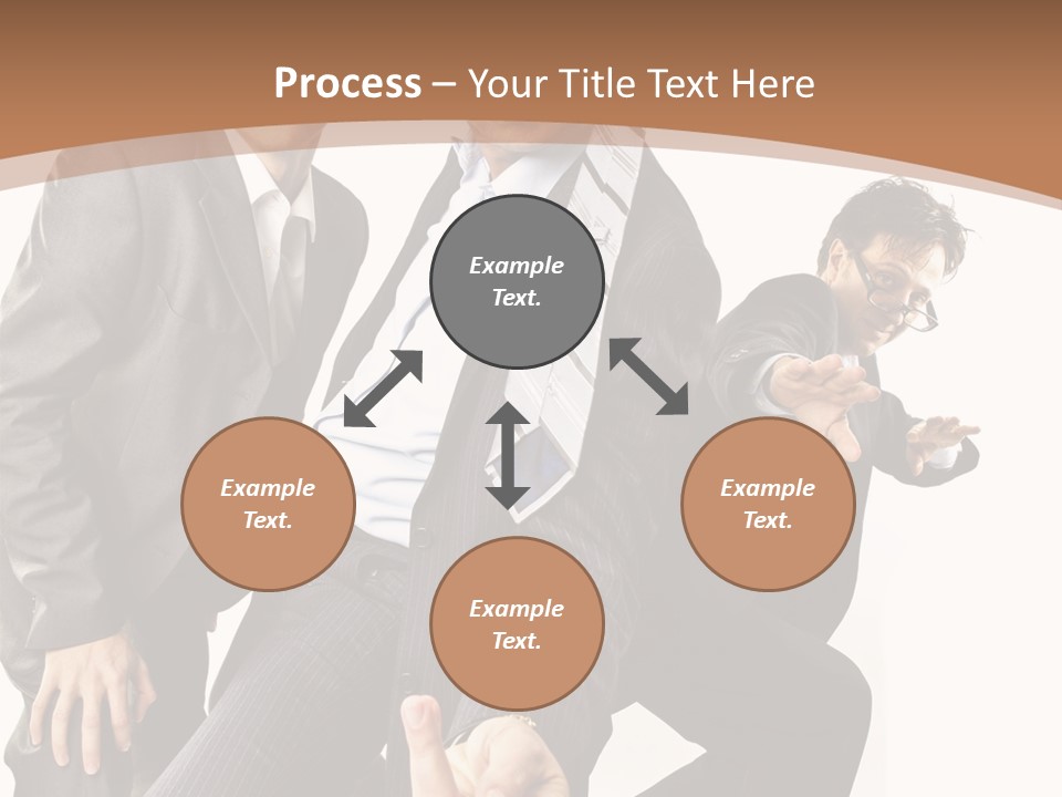 Joyful Happiness Partnership PowerPoint Template