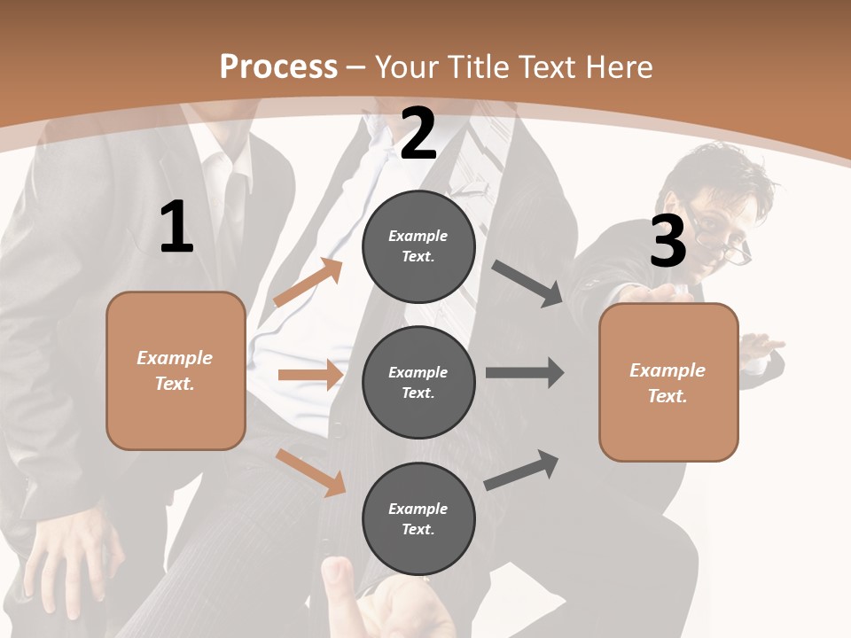 Joyful Happiness Partnership PowerPoint Template