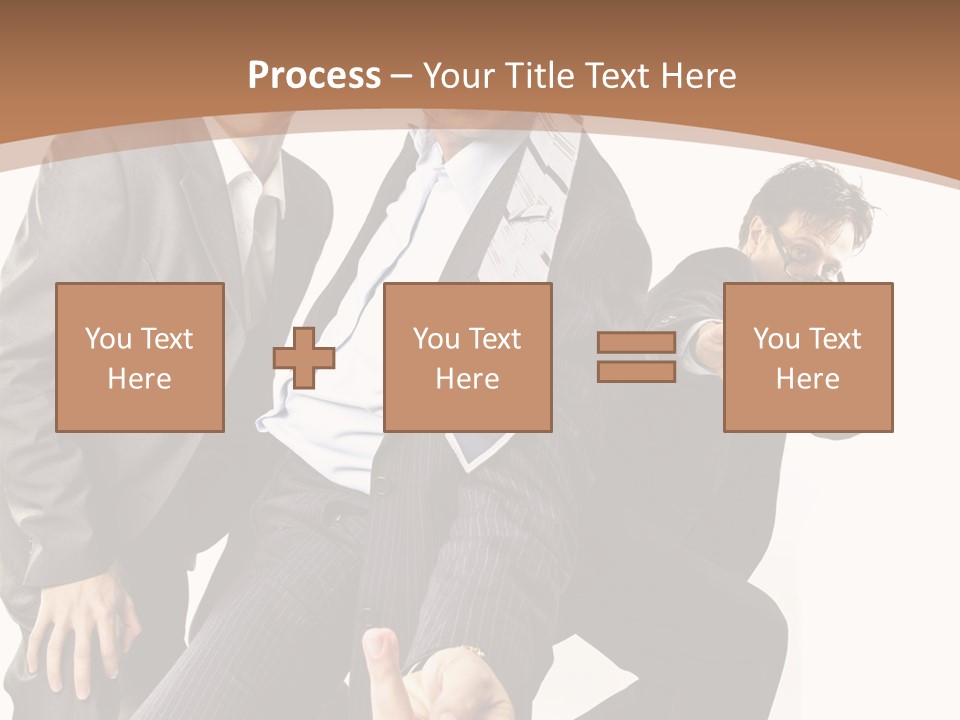 Joyful Happiness Partnership PowerPoint Template