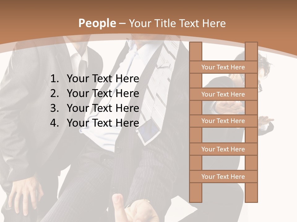 Joyful Happiness Partnership PowerPoint Template