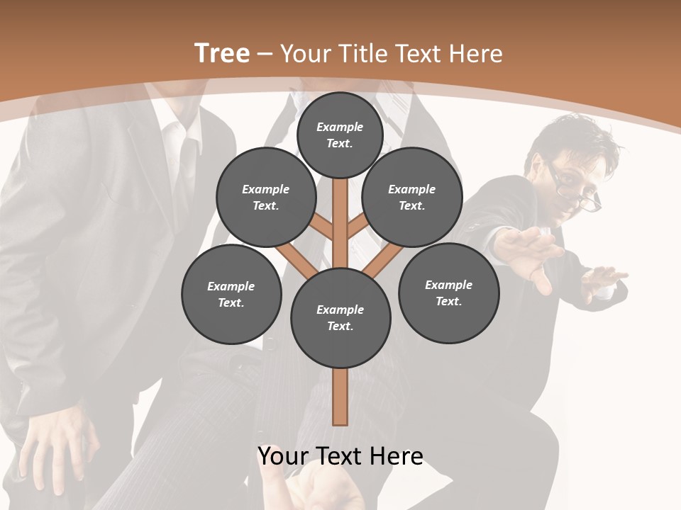 Joyful Happiness Partnership PowerPoint Template