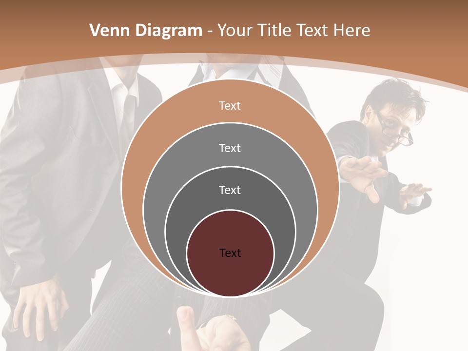 Joyful Happiness Partnership PowerPoint Template