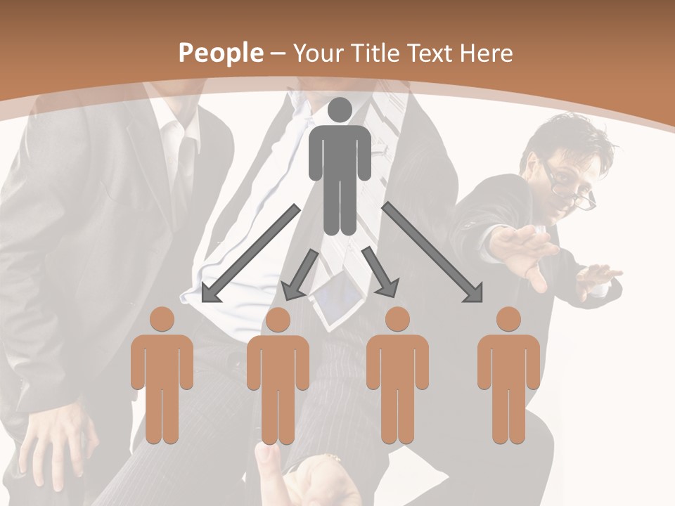 Joyful Happiness Partnership PowerPoint Template