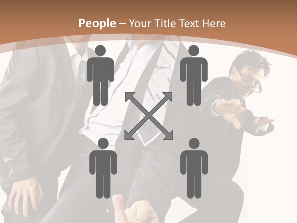 Joyful Happiness Partnership PowerPoint Template