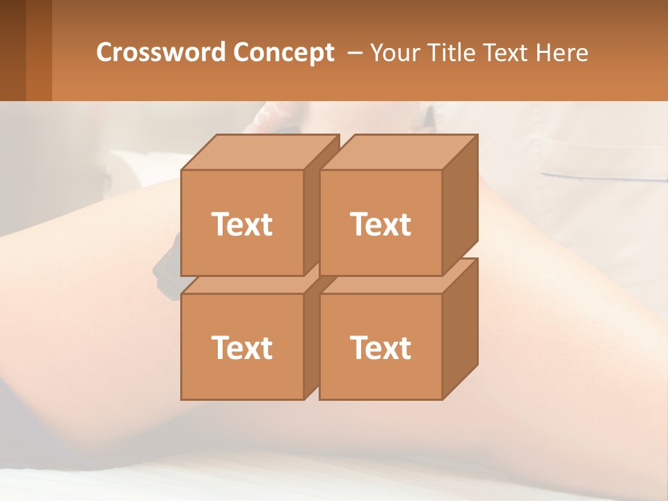 Relaxation Sensitive Hair PowerPoint Template