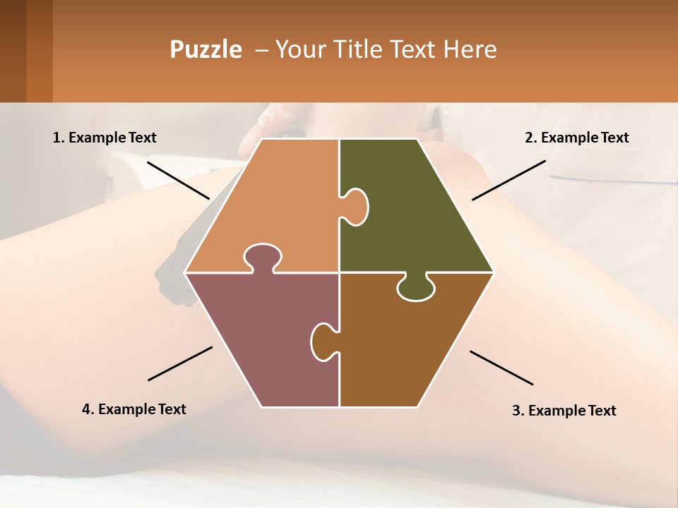 Relaxation Sensitive Hair PowerPoint Template