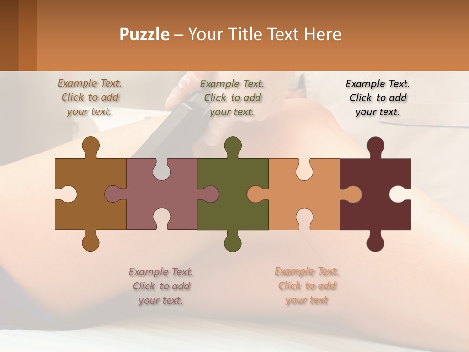 Relaxation Sensitive Hair PowerPoint Template