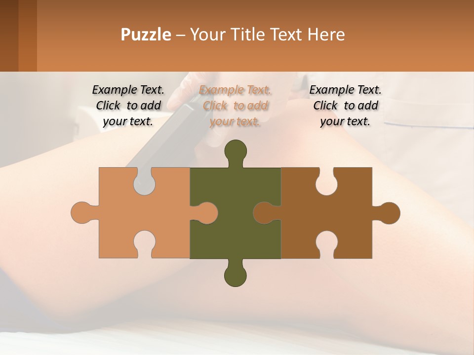 Relaxation Sensitive Hair PowerPoint Template