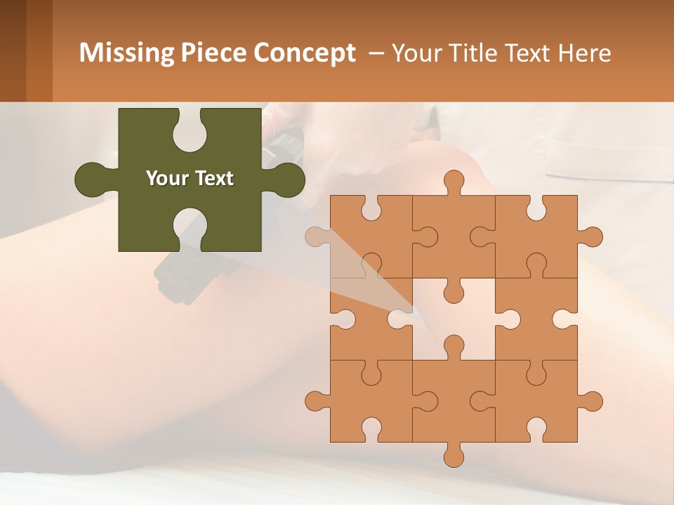 Relaxation Sensitive Hair PowerPoint Template