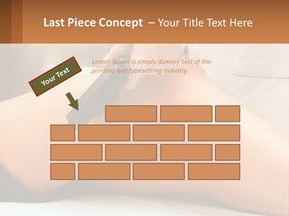 Relaxation Sensitive Hair PowerPoint Template