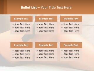 Relaxation Sensitive Hair PowerPoint Template