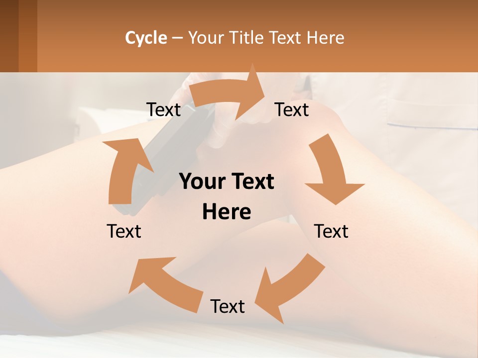 Relaxation Sensitive Hair PowerPoint Template