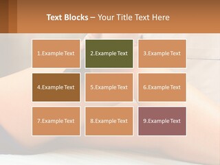 Relaxation Sensitive Hair PowerPoint Template