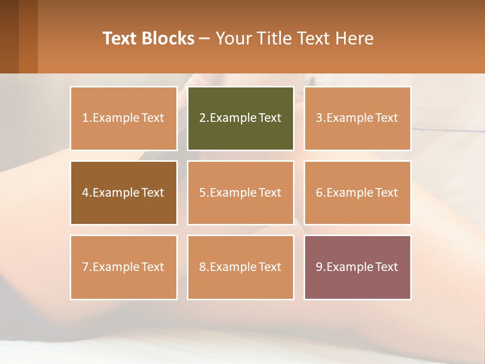 Relaxation Sensitive Hair PowerPoint Template