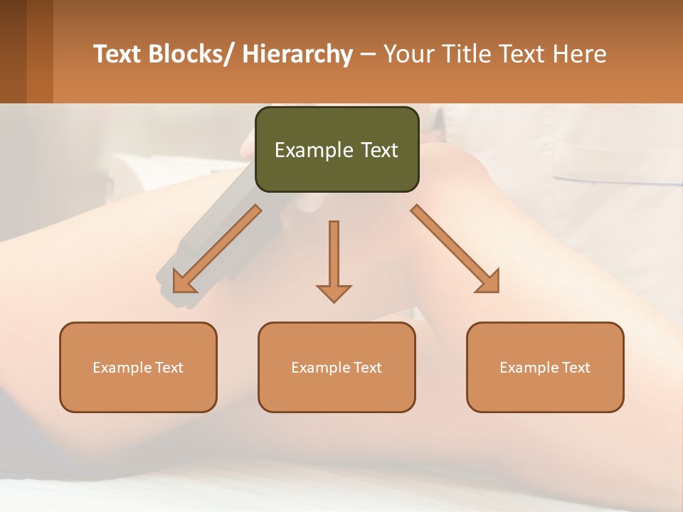 Relaxation Sensitive Hair PowerPoint Template